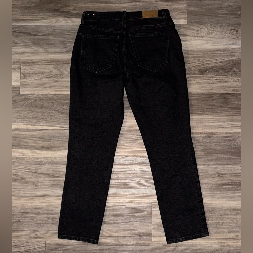 Madewell Black Mid-Rise Perfect Vintage Jean - Picture 2 of 7